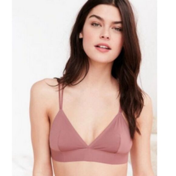Out from under urban adelina strappy triangle bralette chocolate UO - Picture 1 of 6